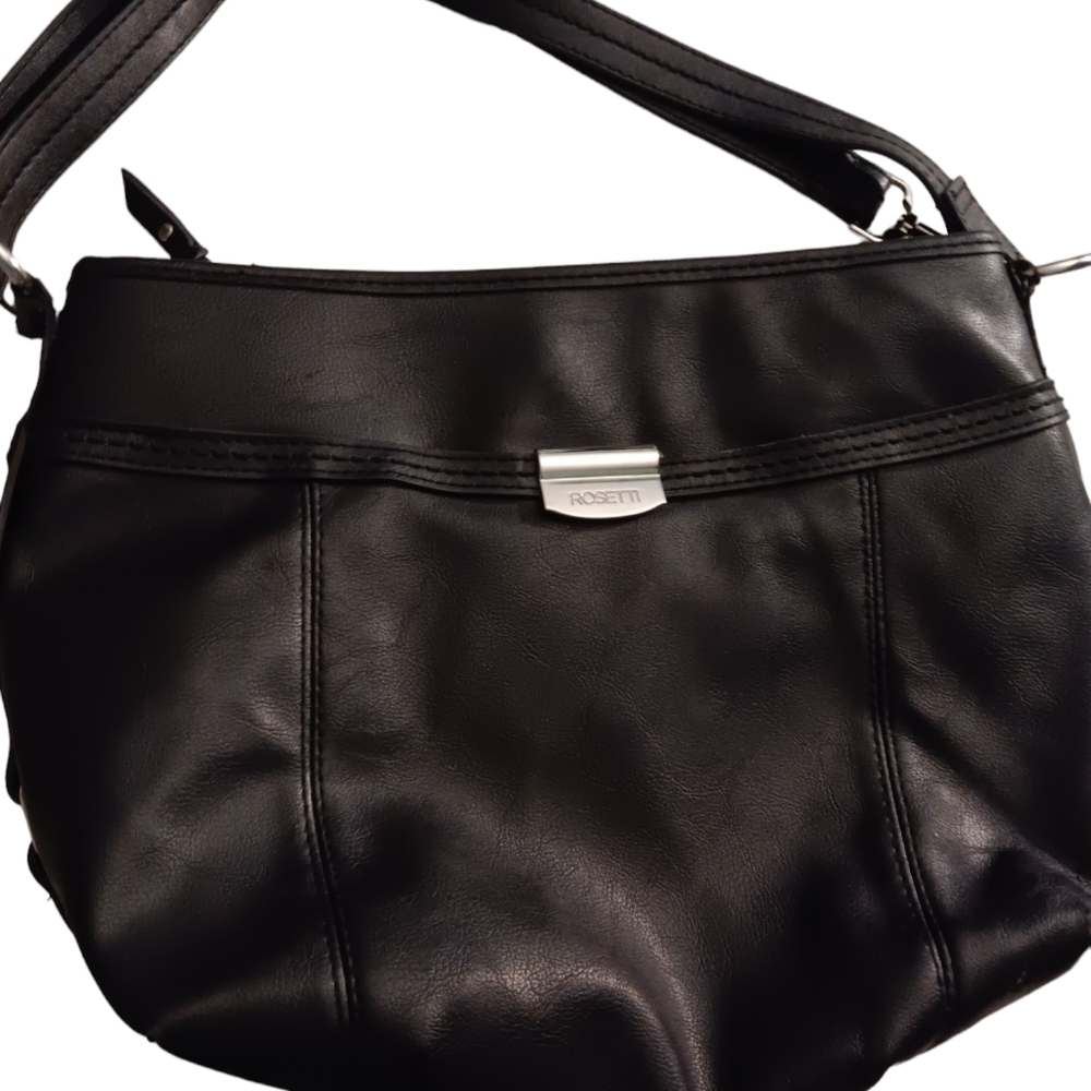 Rosetti Hobo Style Handbag Black